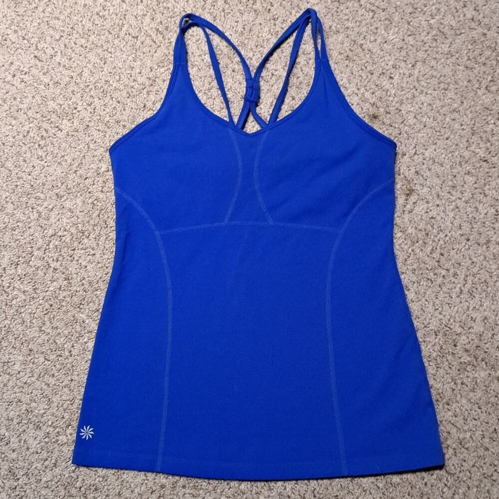 ATHLETA medium high impact sports tank, barely worn!